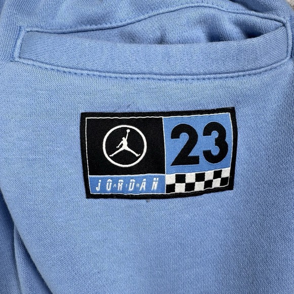 Air Jordan Sport DNA Fleece Joggers Men's Size Small Blue Fleece Trousers - Picture 8 of 10